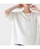 【エルーラ/Elura】の【WEB限定カラー】汗じみ軽減5分袖Tシャツ/582969 ホワイト02|ID: prp329100004820794 ipo3291000000035032885