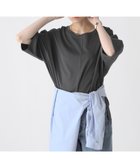 【エルーラ/Elura】の【WEB限定カラー】汗じみ軽減5分袖Tシャツ/582969 チャコール18|ID: prp329100004820794 ipo3291000000035077620
