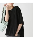 【エルーラ/Elura】の【WEB限定カラー】汗じみ軽減5分袖Tシャツ/582969 ブラック09|ID: prp329100004820794 ipo3291000000035077624