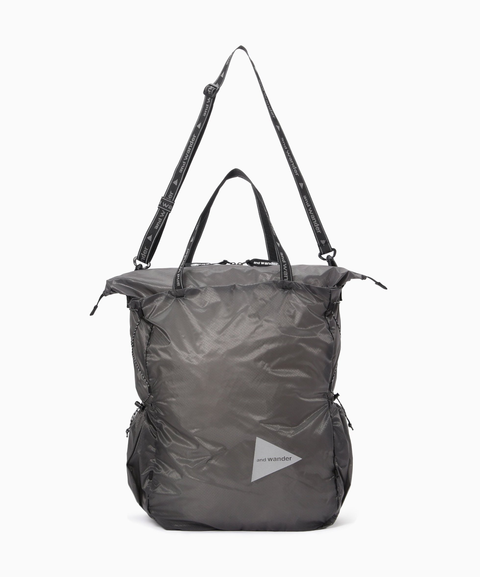 【アンドワンダー/and wander】のsil tote bag インテリア・キッズ・メンズ・レディースファッション・服の通販 founy(ファニー) 　ファッション　Fashion　レディースファッション　Fashion for Women　バッグ　Bags　コーティング　Coating, Coated Finish　シリコン　Silicone, Silicone Material　ポケット　Pocket, Pocket Detail　ラップ　Wrap, Wrap Design　旅行　Travel　gray|ID: prp329100004820797 ipo3291000000035032906