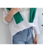 【アンドミー/andme】の無地 ボーダー ロゴ刺繍 コットン 長袖 Tシャツ 人気、トレンドファッション・服の通販 founy(ファニー) ファッション Fashion レディースファッション Fashion for Women トップス・カットソー Cut & Sew Tops シャツ・ブラウス・オフィスカジュアル Elegant Blouses & Button-Ups ロングTシャツ・Tシャツ Longline T-Shirts & Tees ショルダー Shoulder, Shoulder Strap ドロップ Drop Shoulder, Dropped Style 人気 Popular, Best Seller 長袖 Long Sleeve, Full Sleeve バランス Balance, Style Balance ベーシック Basic, Essential ボーダー Border, Stripe 無地 Plain, Solid Color ロング Long, Long-Length 楽ちん Easy Fit, Comfortable ワイド Wide, Wide Fit おすすめ Recommended / Our Picks thumbnail オフホワイト×ライム|ID: prp329100004820808 ipo3291000000035033033