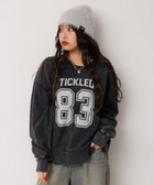 【レピピアルマリオ/repipi armario / KIDS】の【7デザイン】AcidWashルーズスウェット 人気、トレンドファッション・服の通販 founy(ファニー) ファッション Fashion キッズファッション Fashion for Kids おすすめ Recommended / Our Picks コーデュロイ Corduroy, Cord Fabric スウェット / スエット Sweatshirt, Sweatwear スニーカー Sneakers, Trainers デニム Denim, Jeans Material フリル Frill, Ruffle フロント Front, Front Design ボトム Bottoms, Lower Wear ルーズ Loose, Oversized ロング Long, Long-Length ヴィンテージ Vintage Style A/W・秋冬 Autumn/Winter thumbnail Acidブラック×ナンバリング02|ID: prp329100004820829 ipo3291000000035033215