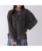 【レピピアルマリオ/repipi armario / KIDS】の【7デザイン】AcidWashルーズスウェット 人気、トレンドファッション・服の通販 founy(ファニー) ファッション Fashion キッズファッション Fashion for Kids おすすめ Recommended / Our Picks コーデュロイ Corduroy, Cord Fabric スウェット / スエット Sweatshirt, Sweatwear スニーカー Sneakers, Trainers デニム Denim, Jeans Material フリル Frill, Ruffle フロント Front, Front Design ボトム Bottoms, Lower Wear ルーズ Loose, Oversized ロング Long, Long-Length ヴィンテージ Vintage Style A/W・秋冬 Autumn/Winter thumbnail Acidブラック×ロゴ08|ID: prp329100004820829 ipo3291000000035033224