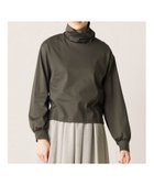 【マーコート/MARcourt】のMidiUmi ハイネックギャザースリーブプルオーバー 人気、トレンドファッション・服の通販 founy(ファニー) ファッション Fashion レディースファッション Fashion for Women トップス・カットソー Cut & Sew Tops カジュアルプルオーバー・ニットトップス Pullovers & Knit Tops / Casual Pullovers インナー Innerwear タートルネック Turtleneck, High Neck ポケット Pocket, Pocket Detail 定番 Standard, Basic Item 無地 Plain, Solid Color 長袖 Long Sleeve, Full Sleeve thumbnail チャコールグレー|ID: prp329100004820830 ipo3291000000035033218