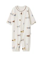 【ジェラート ピケ/gelato pique / KIDS】の【BABY】新生児ダックスフンド柄2WAYオール 人気、トレンドファッション・服の通販 founy(ファニー) ファッション Fashion キッズファッション Fashion for Kids thumbnail CRM[004]|ID: prp329100004820840 ipo3291000000035033320