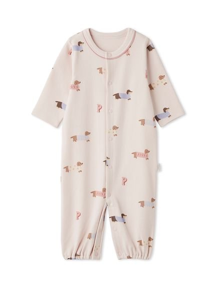 【ジェラート ピケ/gelato pique / KIDS】の【BABY】新生児ダックスフンド柄2WAYオール インテリア・キッズ・メンズ・レディースファッション・服の通販 founy(ファニー) 　ファッション　Fashion　キッズファッション　Fashion for Kids　PNK[066]|ID: prp329100004820840 ipo3291000000035033321