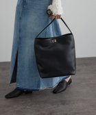 【サロン アダム エ ロペ/SALON adam et rope'】の【WEB限定】【WS(ドゥーブル)】ソフトレザーメタルロックバケットバッグ 人気、トレンドファッション・服の通販 founy(ファニー) ファッション Fashion レディースファッション Fashion for Women バッグ Bags アクセサリー Fashion Accessories コレクション Collection, Seasonal Line シルバー Silver, Metallic Silver トレンド Trend, Trending Now 定番 Standard, Basic Item ポケット Pocket, Pocket Detail エレガント 上品 Elegant ビジネス 仕事 通勤 Business / Work / Commuting thumbnail ブラック系(02)|ID: prp329100004820841 ipo3291000000035033328