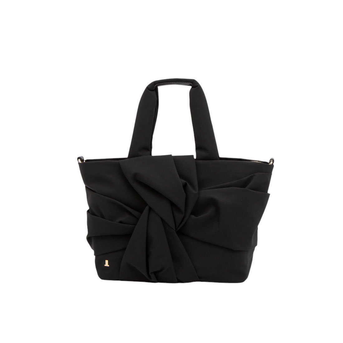 【クイーポ/KUIPO】のランバン オン ブルー LANVIN en Bleu ルクリア 2WAYトートバッグ インテリア・キッズ・メンズ・レディースファッション・服の通販 founy(ファニー) 　ファッション　Fashion　レディースファッション　Fashion for Women　バッグ　Bags　ショルダー　Shoulder, Shoulder Strap　財布　Wallet, Purse　ドレープ　Drape, Draping Fabric　フォルム　Silhouette, Form　リボン　Ribbon, Bow　リュック　Backpack, Rucksack　ビジネス 仕事 通勤　Business / Work / Commuting　ブラック|ID: prp329100004820849 ipo3291000000035033380