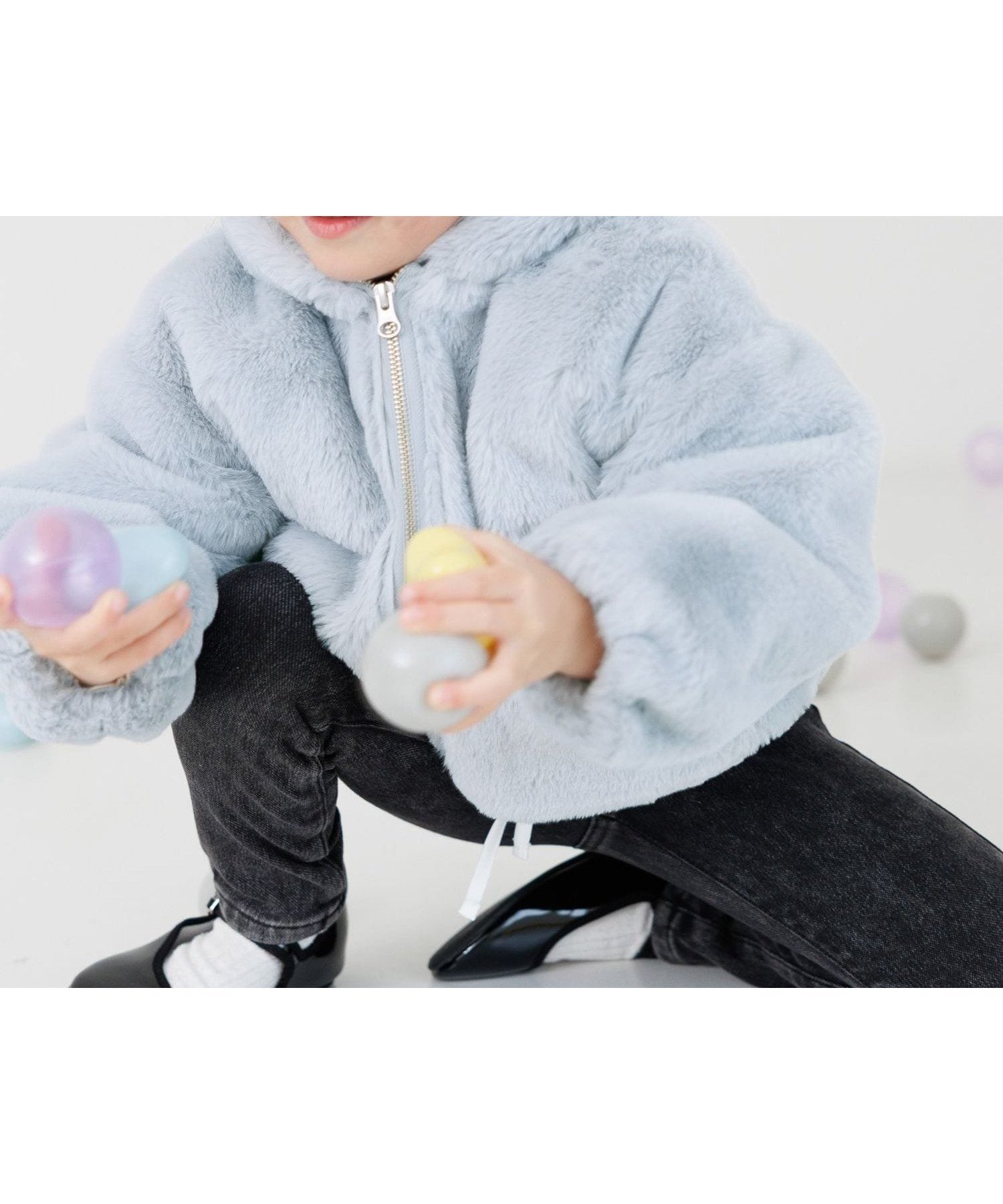 【グローバルワーク/GLOBAL WORK / KIDS】の洗える防風ふわもこパーカー/100-120cm展開/577751 人気、トレンドファッション・服の通販 founy(ファニー) 　ファッション　Fashion　キッズファッション　Fashion for Kids　おすすめ　Recommended / Our Picks　インナー　Innerwear　ショート　Short, Short Length　パーカー　Hoodie, Parka　フェイクファー　Faux Fur, Imitation Fur　ボトム　Bottoms, Lower Wear　人気　Popular, Best Seller　洗える　Machine Washable　防寒　Cold Protection, Winter-Ready　 other-1|ID: prp329100004820855 ipo3291000000035033445