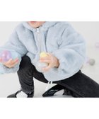 【グローバルワーク/GLOBAL WORK / KIDS】の洗える防風ふわもこパーカー/100-120cm展開/577751 人気、トレンドファッション・服の通販 founy(ファニー) ファッション Fashion キッズファッション Fashion for Kids おすすめ Recommended / Our Picks インナー Innerwear ショート Short, Short Length パーカー Hoodie, Parka フェイクファー Faux Fur, Imitation Fur ボトム Bottoms, Lower Wear 人気 Popular, Best Seller 洗える Machine Washable 防寒 Cold Protection, Winter-Ready thumbnail サックス81|ID: prp329100004820855 ipo3291000000035033448