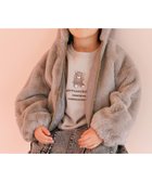 【グローバルワーク/GLOBAL WORK / KIDS】の洗える防風ふわもこパーカー/100-120cm展開/577751 人気、トレンドファッション・服の通販 founy(ファニー) ファッション Fashion キッズファッション Fashion for Kids おすすめ Recommended / Our Picks インナー Innerwear ショート Short, Short Length パーカー Hoodie, Parka フェイクファー Faux Fur, Imitation Fur ボトム Bottoms, Lower Wear 人気 Popular, Best Seller 洗える Machine Washable 防寒 Cold Protection, Winter-Ready thumbnail モカ55|ID: prp329100004820855 ipo3291000000035033451