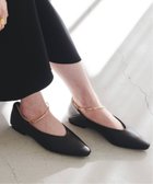 【ノーブル / スピック&スパン/NOBLE / Spick & Span】の《 ・NOBLE別注》REMME/レメ アンクレットフラットシューズ 人気、トレンドファッション・服の通販 founy(ファニー) ファッション Fashion レディースファッション Fashion for Women アクセサリー Fashion Accessories 春 Spring シューズ Shoes, Footwear シンプル Simple, Minimal スマート Smart, Elegant デニム Denim, Jeans Material フラット Flat, Flat Shoes 別注 Limited Edition, Custom Order ロング Long, Long-Length thumbnail ブラック|ID: prp329100004820873 ipo3291000000035033647