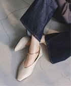 【ノーブル / スピック&スパン/NOBLE / Spick & Span】の《 ・NOBLE別注》REMME/レメ アンクレットフラットシューズ 人気、トレンドファッション・服の通販 founy(ファニー) ファッション Fashion レディースファッション Fashion for Women アクセサリー Fashion Accessories 春 Spring シューズ Shoes, Footwear シンプル Simple, Minimal スマート Smart, Elegant デニム Denim, Jeans Material フラット Flat, Flat Shoes 別注 Limited Edition, Custom Order ロング Long, Long-Length thumbnail ナチュラル|ID: prp329100004820873 ipo3291000000035033649