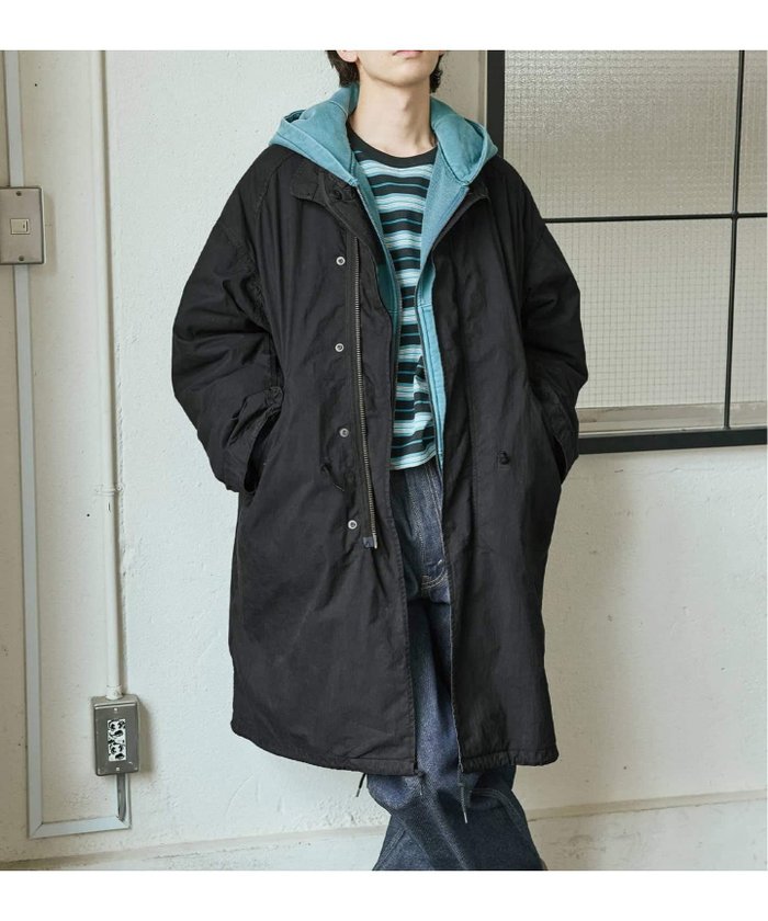 【ジャーナルスタンダード/JOURNAL STANDARD / MEN】のM65 フィッシュテールパーカー ガーメント ダイ / ライナー付き / モッズ インテリア・キッズ・メンズ・レディースファッション・服の通販 founy(ファニー) https://founy.com/ ファッション Fashion メンズファッション Fashion for Men ブルゾン Blouson, Bomber Jacket ミリタリー Military, Army Style モダン Modern, Contemporary ライナー Liner, Inner Layer |ID: prp329100004820887 ipo3291000000035160131