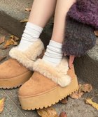 【エスペランサ/ESPERANZA】のSNSで話題!厚底2WAYフェイクムートンサボ 人気、トレンドファッション・服の通販 founy(ファニー) ファッション Fashion レディースファッション Fashion for Women 厚底 Platform Shoes 今季 This Season, Current Season スマート Smart, Elegant ソックス Socks, Hosiery ツイード Twill, Twill Weave 定番 Standard, Basic Item ムートン Shearling, Mouton ラップ Wrap, Wrap Design A/W・秋冬 Autumn/Winter おすすめ Recommended / Our Picks thumbnail キャメルブラウン|ID: prp329100004820919 ipo3291000000035034164