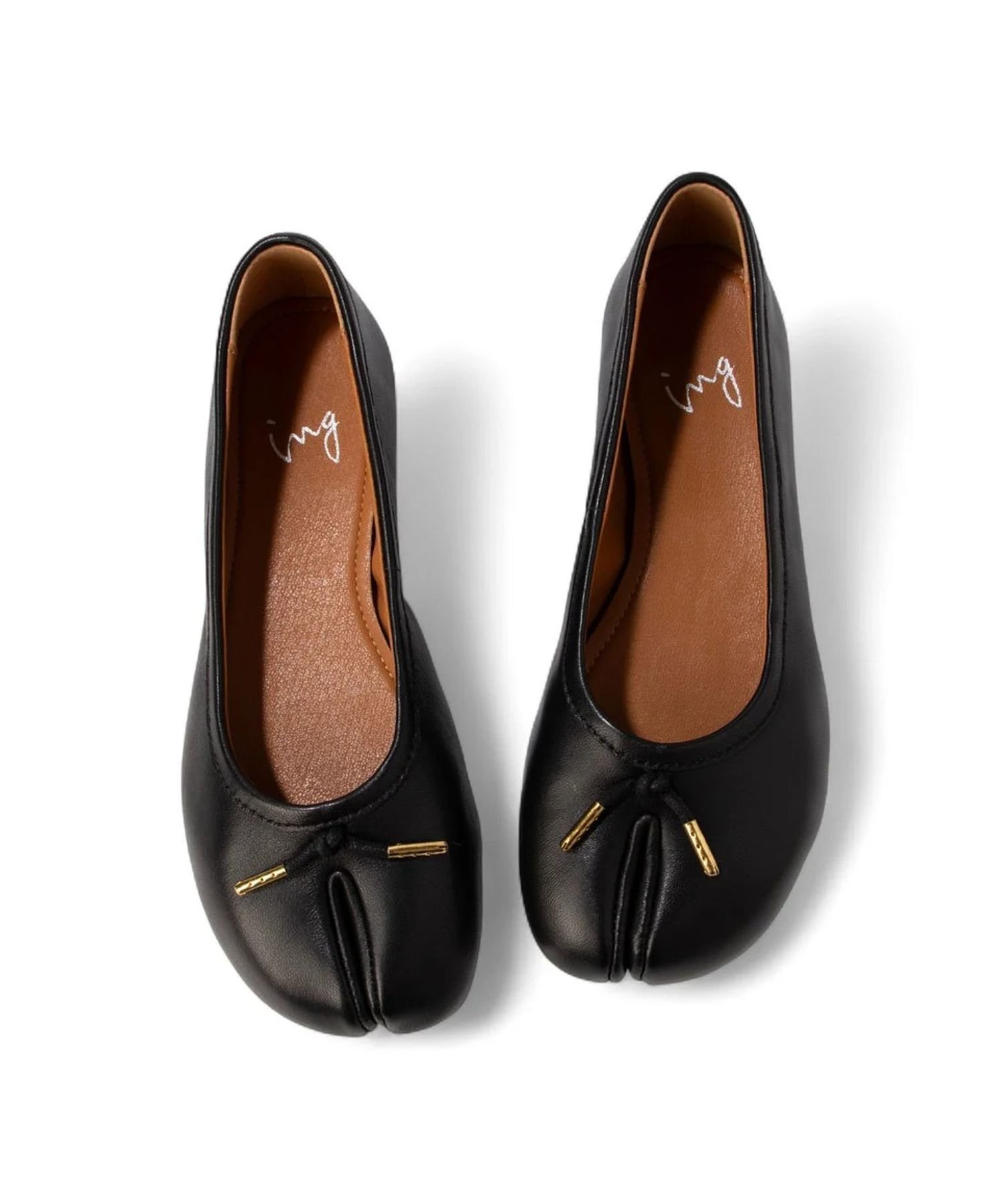 【モード エ ジャコモ/MODE ET JACOMO】の足袋デザインバレエシューズ インテリア・キッズ・メンズ・レディースファッション・服の通販 founy(ファニー) 　ファッション　Fashion　レディースファッション　Fashion for Women　シューズ　Shoes, Footwear　トレンド　Trend, Trending Now　バランス　Balance, Style Balance　バレエ　Ballet, Ballet Style　フィット　Fit, Slim Fit　フラット　Flat, Flat Shoes　ベーシック　Basic, Essential　おすすめ　Recommended / Our Picks　BL|ID: prp329100004820926 ipo3291000000035034206