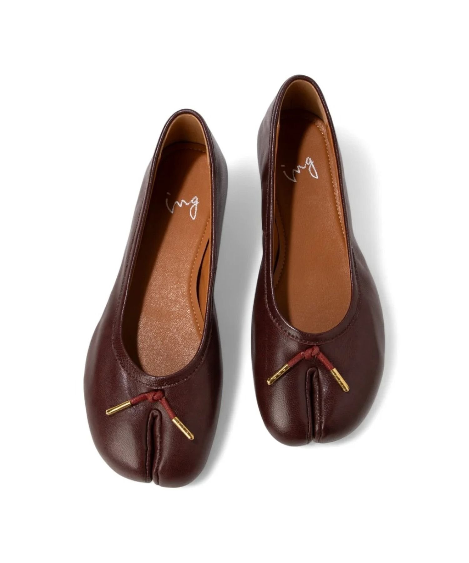 【モード エ ジャコモ/MODE ET JACOMO】の足袋デザインバレエシューズ インテリア・キッズ・メンズ・レディースファッション・服の通販 founy(ファニー) 　ファッション　Fashion　レディースファッション　Fashion for Women　シューズ　Shoes, Footwear　トレンド　Trend, Trending Now　バランス　Balance, Style Balance　バレエ　Ballet, Ballet Style　フィット　Fit, Slim Fit　フラット　Flat, Flat Shoes　ベーシック　Basic, Essential　おすすめ　Recommended / Our Picks　WN|ID: prp329100004820926 ipo3291000000035034208