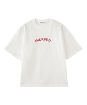 【ミルクフェド/MILKFED.】のEMBROIDERY ARCH STENCIL WIDE S/S TEE 人気、トレンドファッション・服の通販 founy(ファニー) ファッション Fashion レディースファッション Fashion for Women 人気 Popular, Best Seller ビッグ Big, Oversized フロント Front, Front Design ベーシック Basic, Essential 半袖 Short Sleeve, Half Sleeve ワイド Wide, Wide Fit S/S・春夏 SS, Spring/Summer, Warm Season 再入荷 Restock / Back in Stock おすすめ Recommended / Our Picks 夏 Summer |ID:prp329100004820938