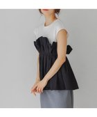 【ミスティ ウーマン/mysty woman】のギャザービスチェツキフレンチスリーブ 人気、トレンドファッション・服の通販 founy(ファニー) ファッション Fashion レディースファッション Fashion for Women トップス・カットソー Cut & Sew Tops ビスチェ Bustiers & Corset Tops / Layered Bustier Style おすすめ Recommended / Our Picks カットソー Cut and Sewn Top シンプル Simple, Minimal スリーブ Sleeve, Long Sleeve / Short Sleeve デニム Denim, Jeans Material フレンチ French, French Style マーメイド Mermaid, Fishtail Silhouette thumbnail ブラック|ID: prp329100004820939 ipo3291000000035034367