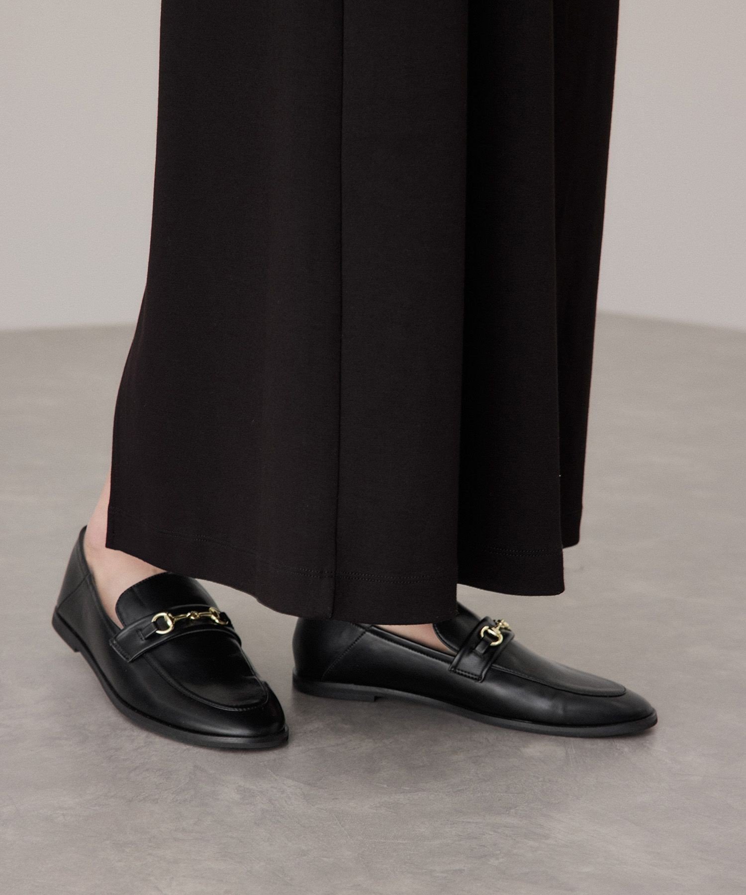 【アダム エ ロペ/ADAM ET ROPE'】のソフトビットローファー インテリア・キッズ・メンズ・レディースファッション・服の通販 founy(ファニー) 　ファッション　Fashion　レディースファッション　Fashion for Women　軽量　Lightweight, Ultra Light　スラックス　Slacks, Dress Pants　ソックス　Socks, Hosiery　デニム　Denim, Jeans Material　定番　Standard, Basic Item　フェイクレザー　Faux Leather, PU Leather　フォルム　Silhouette, Form　ベーシック　Basic, Essential　マニッシュ　Mannish, Boyish　おすすめ　Recommended / Our Picks　ビジネス 仕事 通勤　Business / Work / Commuting　ブラック(01)|ID: prp329100004820951 ipo3291000000035034473