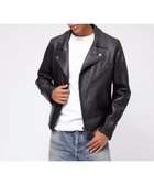 【アヴィレックス/AVIREX / MEN】のシープ ダブルライダース/ SHEEP DOUBLE RIDERS 人気、トレンドファッション・服の通販 founy(ファニー) ファッション Fashion メンズファッション Fashion for Men インナー Innerwear ジャケット Jacket, Outerwear ポケット Pocket, Pocket Detail thumbnail ブラック|ID: prp329100004820964 ipo3291000000035034612