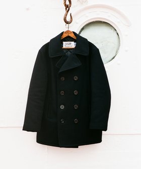 【ショット/Schott / MEN】の753US PEA COAT 24oz/ピーコート 24オンス 人気、トレンドファッション・服の通販 founy(ファニー) ファッション Fashion メンズファッション Fashion for Men アウター Men's Coats Outerwear ジャケット Jacket, Outerwear スタッズ Studs, Metal Accents 定番 Standard, Basic Item ニューヨーク New York, NYC Style フロント Front, Front Design 別注 Limited Edition, Custom Order メルトン Melton, Heavy Wool ライダース Riders ライダースジャケット Riders, Biker Jacket |ID:prp329100004820972