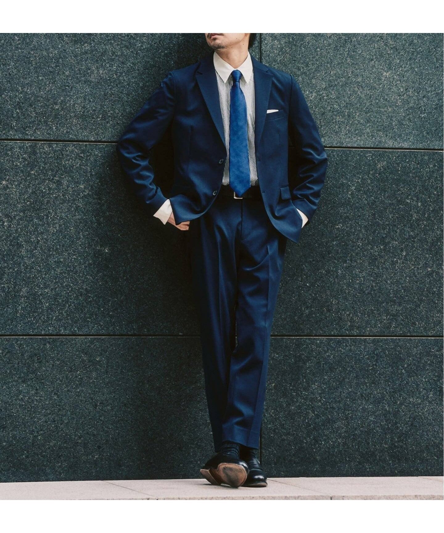 【フォーワンセブン バイ エディフィス/417 by EDIFICE / MEN】のドライストレッチツイル セットアップ ジャケット1点+パンツ1点 の2点セット 人気、トレンドファッション・服の通販 founy(ファニー) 　ファッション　Fashion　メンズファッション　Fashion for Men　ボトムス　Bottoms　ジャケット　Jacket, Outerwear　セットアップ　Set-Up, Coordinated Outfit　リラックス　Relax, Relaxed Fit　夏　Summer　春　Spring　S/S・春夏　SS, Spring/Summer, Warm Season　 other-1|ID: prp329100004820980 ipo3291000000035034835