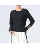 【ビームス ハート/BEAMS HEART】のチュールドッキング ラメ ロングスリーブ プルオーバー 人気、トレンドファッション・服の通販 founy(ファニー) ファッション Fashion レディースファッション Fashion for Women トップス・カットソー Cut & Sew Tops カジュアルプルオーバー・ニットトップス Pullovers & Knit Tops / Casual Pullovers カットソー Cut and Sewn Top キャミソール Camisole, Spaghetti Strap Top スウェット / スエット Sweatshirt, Sweatwear スリーブ Sleeve, Long Sleeve / Short Sleeve チュール Tulip, Tulip Motif トレンド Trend, Trending Now ミックス Mix, Mixed Style ロング Long, Long-Length thumbnail BLACK|ID: prp329100004820992 ipo3291000000035034956