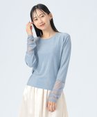 【ビームス ハート/BEAMS HEART】のチュールドッキング ラメ ロングスリーブ プルオーバー 人気、トレンドファッション・服の通販 founy(ファニー) ファッション Fashion レディースファッション Fashion for Women トップス・カットソー Cut & Sew Tops カジュアルプルオーバー・ニットトップス Pullovers & Knit Tops / Casual Pullovers カットソー Cut and Sewn Top キャミソール Camisole, Spaghetti Strap Top スウェット / スエット Sweatshirt, Sweatwear スリーブ Sleeve, Long Sleeve / Short Sleeve チュール Tulip, Tulip Motif トレンド Trend, Trending Now ミックス Mix, Mixed Style ロング Long, Long-Length thumbnail SAX|ID: prp329100004820992 ipo3291000000035034957