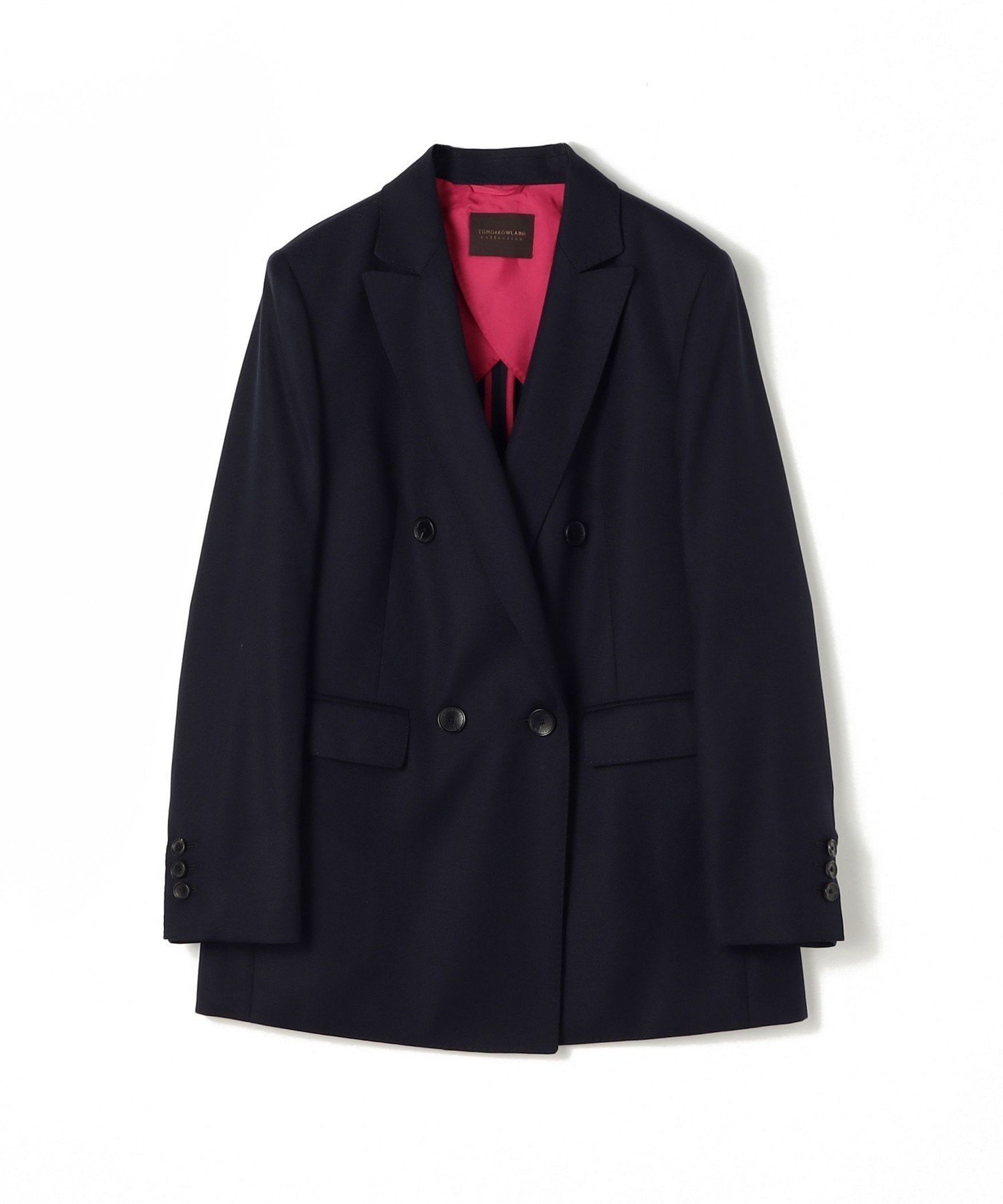 【トゥモローランド/TOMORROWLAND】のスーパーウール ダブルブレストジャケット 人気、トレンドファッション・服の通販 founy(ファニー) 　ファッション　Fashion　レディースファッション　Fashion for Women　アウター　Coat / Outerwear Collection　レディースジャケット・軽アウター　Jackets　ジャケット　Jacket, Outerwear　ストレッチ　Stretch, Stretchy Fabric　ダブル　Double, Double-Breasted　バランス　Balance, Style Balance　ポケット　Pocket, Pocket Detail　マニッシュ　Mannish, Boyish　リップ　Lip, Lip Motif　 other-1|ID: prp329100004820993 ipo3291000000035034976