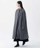 【ビショップ/Bshop】のラウンドカラー ロングコート WOMEN 人気、トレンドファッション・服の通販 founy(ファニー) ファッション Fashion レディースファッション Fashion for Women アウター Coat / Outerwear Collection コート・ロングコート・ピーコート Long Coats, Peacoats & More ギャザー Gathered, Ruffled クラシック Classic, Timeless Style ドレープ Drape, Draping Fabric フロント Front, Front Design ポケット Pocket, Pocket Detail ヨーク Yoke, Yoke Design ラウンド Round, Round Neck ロング Long, Long-Length thumbnail GREY|ID: prp329100004820995 ipo3291000000035035021