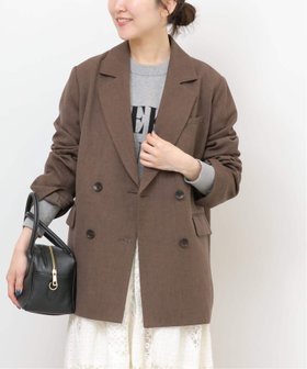 【ジャーナルスタンダード レリューム/JOURNAL STANDARD relume】の《追加》ツイーディーツイルテーラードダブルジャケット 人気、トレンドファッション・服の通販 founy(ファニー) ファッション Fashion レディースファッション Fashion for Women アウター Coat / Outerwear Collection レディースジャケット・軽アウター Jackets 2025年 2025 2025-2026秋冬・A/W Autumn/Winter 2025–26 AW25–26 シンプル Simple, Minimal ダブル Double, Double-Breasted ツイード Twill, Twill Weave マニッシュ Mannish, Boyish 再入荷 Restock / Back in Stock 秋 Autumn |ID:prp329100004820999