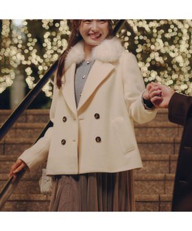 【ジルバイジルスチュアート/JILL by JILLSTUART】のフェイクファー衿付ジャケット 人気、トレンドファッション・服の通販 founy(ファニー) ファッション Fashion レディースファッション Fashion for Women アウター Coat / Outerwear Collection レディースジャケット・軽アウター Jackets ジャケット Jacket, Outerwear スマート Smart, Elegant セットアップ Set-Up, Coordinated Outfit フェイクファー Faux Fur, Imitation Fur ミニスカート Mini Skirt, Short Skirt 軽量 Lightweight, Ultra Light |ID:prp329100004821009