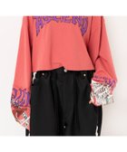 【アールエヌエー/RNA】のM2627 パッチワークリメイクショートロンT 人気、トレンドファッション・服の通販 founy(ファニー) ファッション Fashion レディースファッション Fashion for Women トップス・カットソー Cut & Sew Tops ロングTシャツ・Tシャツ Longline T-Shirts & Tees グラフィック Graphic, Graphic Design ショート Short, Short Length パッチワーク Patchwork, Mixed Fabric フロント Front, Front Design プリント Print, Printed Pattern ベーシック Basic, Essential ルーズ Loose, Oversized ワイド Wide, Wide Fit thumbnail クスミピンク|ID: prp329100004821024 ipo3291000000035035476