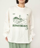 【アールエヌエーエヌ/RNA-N】のM2615 ロゴプリントリサイクル天竺ロンT 人気、トレンドファッション・服の通販 founy(ファニー) ファッション Fashion レディースファッション Fashion for Women トップス・カットソー Cut & Sew Tops ロングTシャツ・Tシャツ Longline T-Shirts & Tees ショート Short, Short Length スウェット / スエット Sweatshirt, Sweatwear プリント Print, Printed Pattern ヴィンテージ Vintage Style thumbnail キナリ|ID: prp329100004821025 ipo3291000000035035483