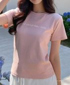 【ガール/GIRL】の綿混シンプルロゴプリントTシャツ カットソー 人気、トレンドファッション・服の通販 founy(ファニー) ファッション Fashion レディースファッション Fashion for Women トップス・カットソー Cut & Sew Tops シャツ・ブラウス・オフィスカジュアル Elegant Blouses & Button-Ups ロングTシャツ・Tシャツ Longline T-Shirts & Tees カットソー・ベーシックTシャツ Cut-and-Sewn Tops / Stretch Tees & Basics カットソー Cut and Sewn Top コンパクト Compact, Small Size シンプル Simple, Minimal トレンド Trend, Trending Now フロント Front, Front Design プリント Print, Printed Pattern thumbnail PK|ID: prp329100004821031 ipo3291000000035035523