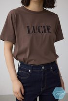 【アズール バイ マウジー/AZUL by moussy】のC/T冷感レースロゴTシャツ 人気、トレンドファッション・服の通販 founy(ファニー) ファッション Fashion レディースファッション Fashion for Women トップス・カットソー Cut & Sew Tops シャツ・ブラウス・オフィスカジュアル Elegant Blouses & Button-Ups ロングTシャツ・Tシャツ Longline T-Shirts & Tees インナー Innerwear コンパクト Compact, Small Size ジャケット Jacket, Outerwear デニム Denim, Jeans Material フロント Front, Front Design レース Lace, Lace Fabric thumbnail BRN|ID: prp329100004821032 ipo3291000000035035532