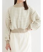 【ルディックパーク/LUDIC PARK】のラメツイードハイネックトップス 人気、トレンドファッション・服の通販 founy(ファニー) ファッション Fashion レディースファッション Fashion for Women トップス・カットソー Cut & Sew Tops シンプル Simple, Minimal スラックス Slacks, Dress Pants スリーブ Sleeve, Long Sleeve / Short Sleeve ツイード Twill, Twill Weave トレンド Trend, Trending Now ハイネック High Neck, Mock Neck ボトム Bottoms, Lower Wear マニッシュ Mannish, Boyish マーメイド Mermaid, Fishtail Silhouette ワイド Wide, Wide Fit エレガント 上品 Elegant 切替 Switching, Contrast Panel A/W・秋冬 Autumn/Winter ビジネス 仕事 通勤 Business / Work / Commuting thumbnail ベージュ|ID: prp329100004821034 ipo3291000000035035541