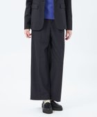 【マッキントッシュ フィロソフィー/MACKINTOSH PHILOSOPHY】のWARM TWILL ワイドパンツ 人気、トレンドファッション・服の通販 founy(ファニー) ファッション Fashion レディースファッション Fashion for Women パンツ Pants & Trousers おすすめ Recommended / Our Picks ストレート Straight, Straight Cut セットアップ Set-Up, Coordinated Outfit ビジネス 仕事 通勤 Business / Work / Commuting フロント Front, Front Design ワイド Wide, Wide Fit 冬 Winter / This Winter 定番 Standard, Basic Item 秋 Autumn A/W・秋冬 Autumn/Winter thumbnail ネイビーチェック|ID: prp329100004821042 ipo3291000000035035649