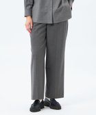 【マッキントッシュ フィロソフィー/MACKINTOSH PHILOSOPHY】のWARM TWILL ワイドパンツ 人気、トレンドファッション・服の通販 founy(ファニー) ファッション Fashion レディースファッション Fashion for Women パンツ Pants & Trousers おすすめ Recommended / Our Picks ストレート Straight, Straight Cut セットアップ Set-Up, Coordinated Outfit ビジネス 仕事 通勤 Business / Work / Commuting フロント Front, Front Design ワイド Wide, Wide Fit 冬 Winter / This Winter 定番 Standard, Basic Item 秋 Autumn A/W・秋冬 Autumn/Winter thumbnail チャコールグレー|ID: prp329100004821042 ipo3291000000035035651