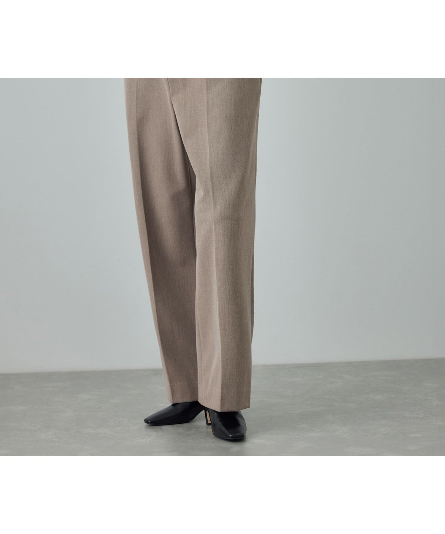 【ロペ/ROPE'】のストレッチギャバセミフレアイージーパンツ/イージーケア 人気、トレンドファッション・服の通販 founy(ファニー) 　ファッション　Fashion　レディースファッション　Fashion for Women　パンツ　Pants & Trousers　おすすめ　Recommended / Our Picks　カットソー　Cut and Sewn Top　ストレッチ　Stretch, Stretchy Fabric　ストレート　Straight, Straight Cut　ダウン　Down, Puffer　フィット　Fit, Slim Fit　ポケット　Pocket, Pocket Detail　A/W・秋冬　Autumn/Winter　 other-1|ID: prp329100004821049 ipo3291000000035035754