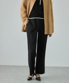 【ロペ/ROPE'】のストレッチギャバセミフレアイージーパンツ/イージーケア 人気、トレンドファッション・服の通販 founy(ファニー) ファッション Fashion レディースファッション Fashion for Women パンツ Pants & Trousers おすすめ Recommended / Our Picks カットソー Cut and Sewn Top ストレッチ Stretch, Stretchy Fabric ストレート Straight, Straight Cut ダウン Down, Puffer フィット Fit, Slim Fit ポケット Pocket, Pocket Detail A/W・秋冬 Autumn/Winter thumbnail ブラック(01)|ID: prp329100004821049 ipo3291000000035035756