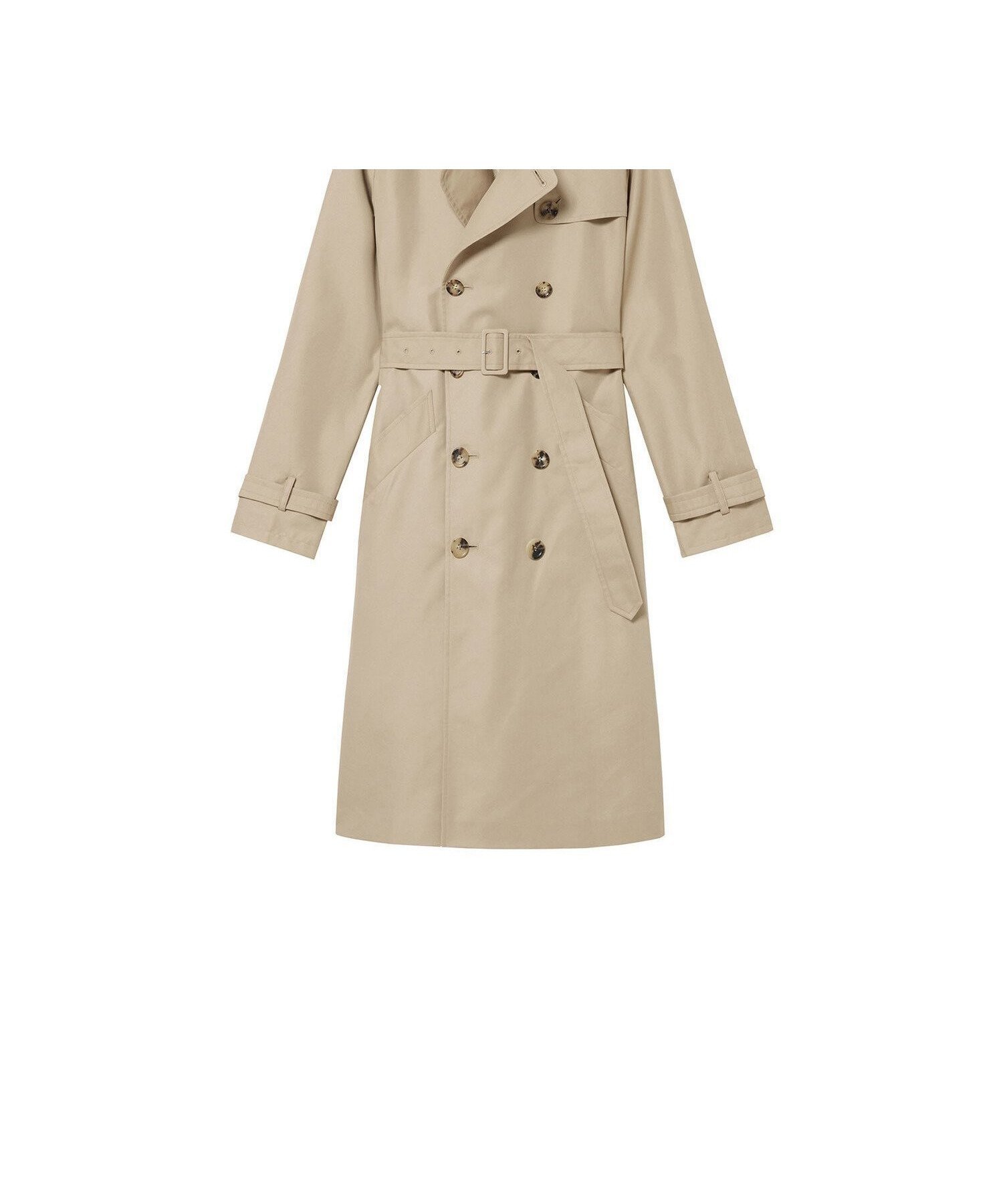【アーペーセー/A.P.C.】のニュー Greta トレンチコート インテリア・キッズ・メンズ・レディースファッション・服の通販 founy(ファニー) 　ファッション　Fashion　レディースファッション　Fashion for Women　アウター　Coat / Outerwear Collection　コート・ロングコート・ピーコート　Long Coats, Peacoats & More　トレンチコート / 春秋の定番アウター　Trench Coats　スリーブ　Sleeve, Long Sleeve / Short Sleeve　ダブル　Double, Double-Breasted　バイアス　Bias, Diagonal Cut　フラップ　Flap, Flap Pocket　ポケット　Pocket, Pocket Detail　ループ　Loop, Loop Knit　ロング　Long, Long-Length　ベージュ|ID: prp329100004821050 ipo3291000000035035784
