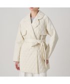 【アナイ/ANAYI】のキルティングテーラードロストコート 人気、トレンドファッション・服の通販 founy(ファニー) ファッション Fashion レディースファッション Fashion for Women アウター Coat / Outerwear Collection コート・ロングコート・ピーコート Long Coats, Peacoats & More キルティング Quilted, Quilting キルト Quilt, Quilted Fabric サテン Satin, Glossy Fabric シェイプ Shape, Slim Fit スマート Smart, Elegant ダブル Double, Double-Breasted ドット Polka Dot, Dot Pattern フラップ Flap, Flap Pocket フロント Front, Front Design 防寒 Cold Protection, Winter-Ready モダン Modern, Contemporary モチーフ Motif, Design Theme リボン Ribbon, Bow リラックス Relax, Relaxed Fit A/W・秋冬 Autumn/Winter 再入荷 Restock / Back in Stock thumbnail white|ID: prp329100004821055 ipo3291000000035035828