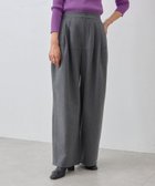 【ビアズリー/BEARDSLEY】の《15 quinze》ラウンドヨークパンツ 人気、トレンドファッション・服の通販 founy(ファニー) ファッション Fashion レディースファッション Fashion for Women パンツ Pants & Trousers コレクション Collection, Seasonal Line シンプル Simple, Minimal ダブル Double, Double-Breasted ポケット Pocket, Pocket Detail ワイド Wide, Wide Fit 再入荷 Restock / Back in Stock おすすめ Recommended / Our Picks エレガント 上品 Elegant thumbnail ダークグレー|ID: prp329100004821057 ipo3291000000035035862