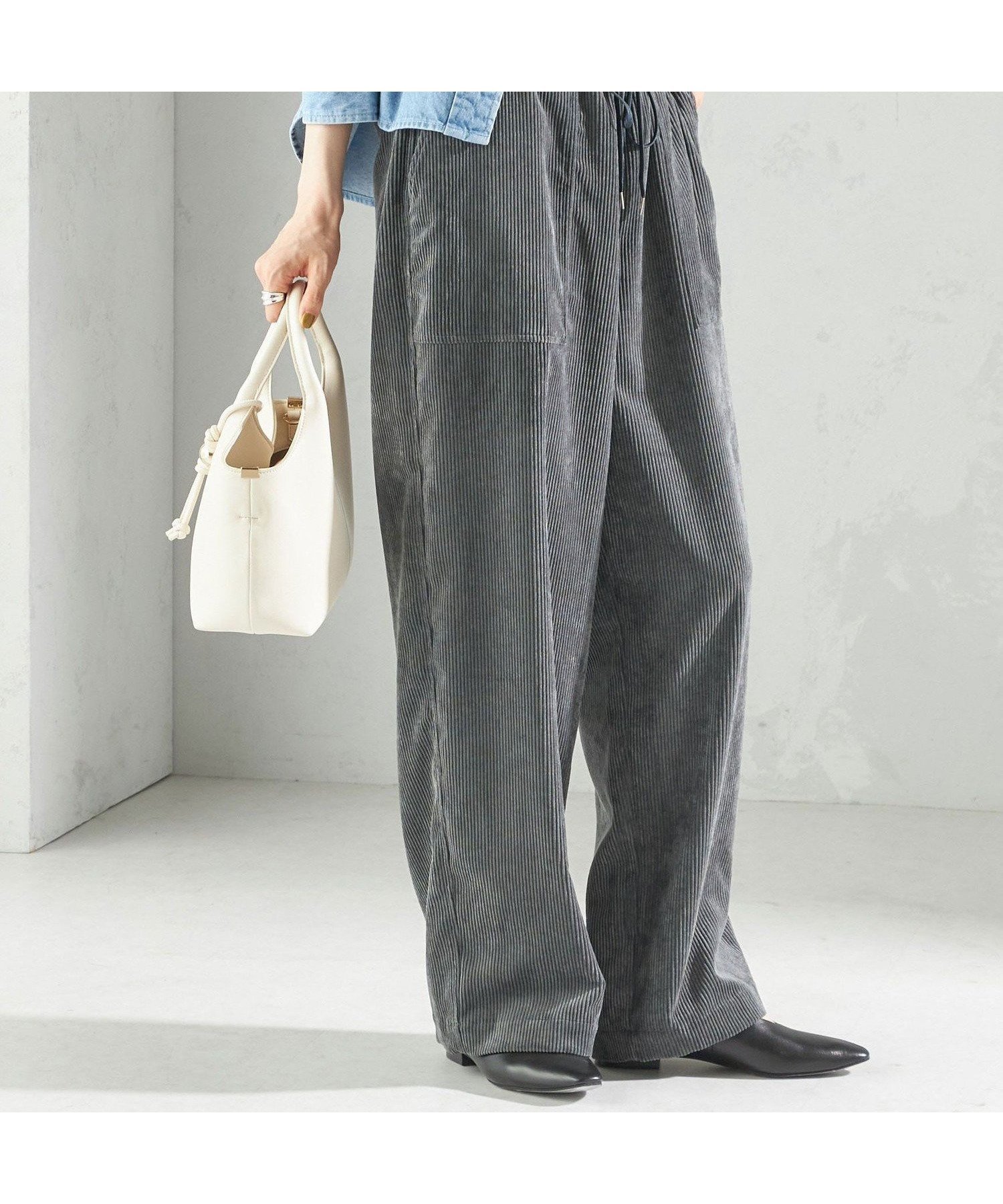 【シップス フォー ウィメン/SHIPS】の洗濯機可能 TUMUGITO コーデュロイ ドロスト パンツ 人気、トレンドファッション・服の通販 founy(ファニー) 　ファッション　Fashion　レディースファッション　Fashion for Women　パンツ　Pants & Trousers　コーデュロイ　Corduroy, Cord Fabric　ストレッチ　Stretch, Stretchy Fabric　ポケット　Pocket, Pocket Detail　リラックス　Relax, Relaxed Fit　楽ちん　Easy Fit, Comfortable　おすすめ　Recommended / Our Picks　2025年　2025　2025-2026秋冬・A/W　Autumn/Winter 2025–26 AW25–26　 other-1|ID: prp329100004821062 ipo3291000000035035899