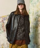 【メゾンスペシャル/MAISON SPECIAL】のSheep Leather Front Button Single Blouson 人気、トレンドファッション・服の通販 founy(ファニー) ファッション Fashion レディースファッション Fashion for Women アウター Coat / Outerwear Collection ブルゾンジャケット・スポーティアウター Blouson Jackets アウトドア Outdoor Clothing ヴィンテージ Vintage Style ジャケット Jacket, Outerwear スタイリッシュ Stylish, Fashionable ハーフ Half, Half-Length パターン Pattern, Design Print フロント Front, Front Design ブルゾン Blouson, Bomber Jacket ミリタリー Military, Army Style ワーク Workwear, Utility Style thumbnail BLK|ID: prp329100004821064 ipo3291000000035035937