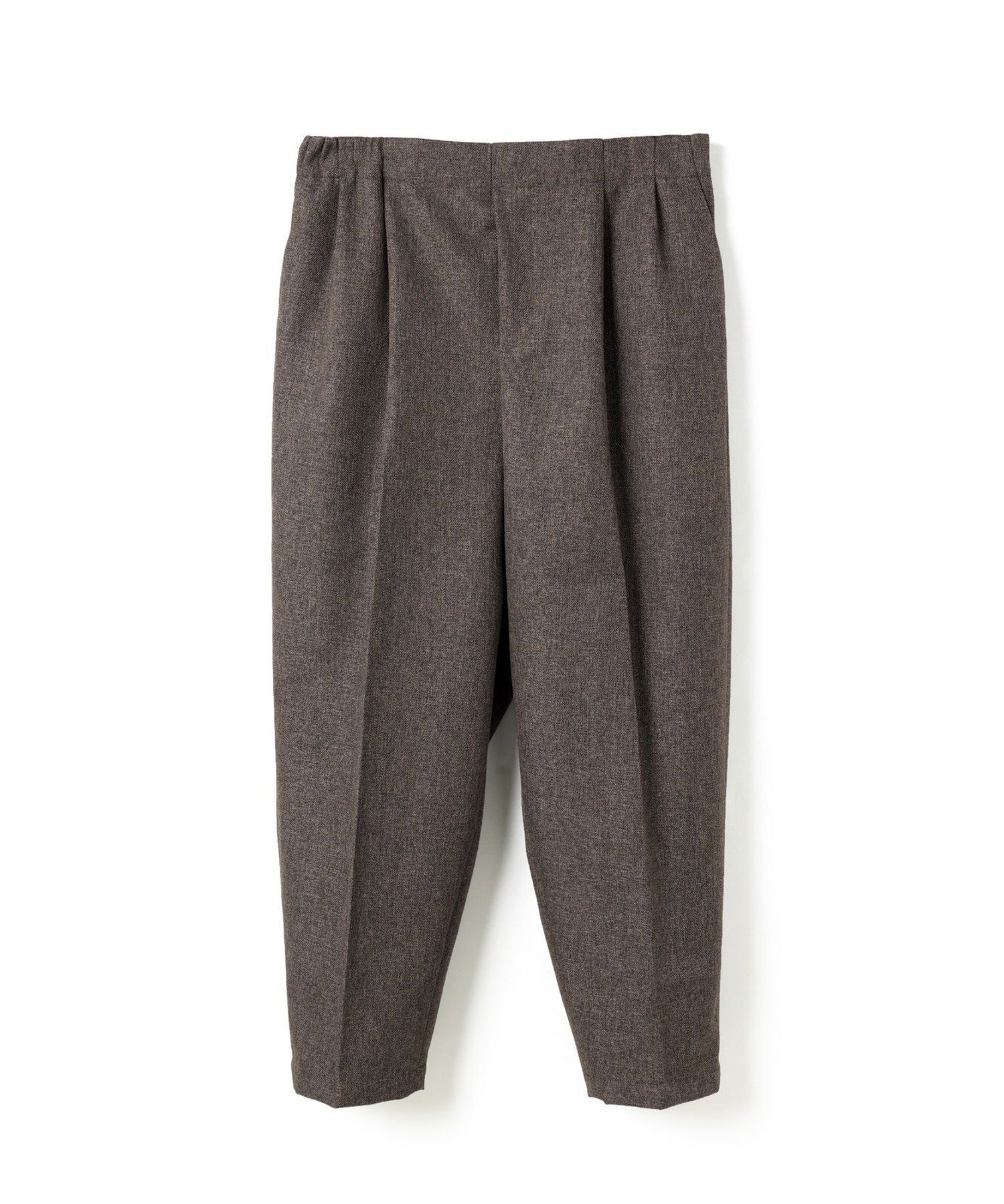 【マーコート/MARcourt】のmizuiro ind センタープレスワイドパンツ インテリア・キッズ・メンズ・レディースファッション・服の通販 founy(ファニー) 　ファッション　Fashion　レディースファッション　Fashion for Women　パンツ　Pants & Trousers　センター　Center, Center Line　ボトム　Bottoms, Lower Wear　ポケット　Pocket, Pocket Detail　ルーズ　Loose, Oversized　ワイド　Wide, Wide Fit　冬　Winter / This Winter　定番　Standard, Basic Item　洗える　Machine Washable　ブラウン|ID: prp329100004821065 ipo3291000000035035945