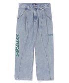 【エクストララージ/XLARGE】のSIDE CUTTING DENIM PANTS 【XLARGE】 人気、トレンドファッション・服の通販 founy(ファニー) ファッション Fashion レディースファッション Fashion for Women パンツ Pants & Trousers デニムパンツ・ジーンズ・美脚デニム Denim Jeans & Pants おすすめ Recommended / Our Picks カッティング Cutting Detail グラフィック Graphic, Graphic Design スタンダード Standard, Basic デニム Denim, Jeans Material フロント Front, Front Design thumbnail LtINDIGO|ID: prp329100004821068 ipo3291000000035035974