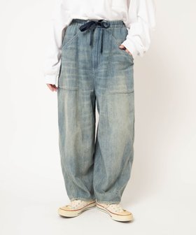 【アールエヌエーエヌ/RNA-N】のR4169 コックさんのアトリエパンツ URCH 人気、トレンドファッション・服の通販 founy(ファニー) ファッション Fashion レディースファッション Fashion for Women パンツ Pants & Trousers デニム Denim, Jeans Material バルーン Balloon, Balloon Silhouette ポケット Pocket, Pocket Detail リラックス Relax, Relaxed Fit |ID:prp329100004821071